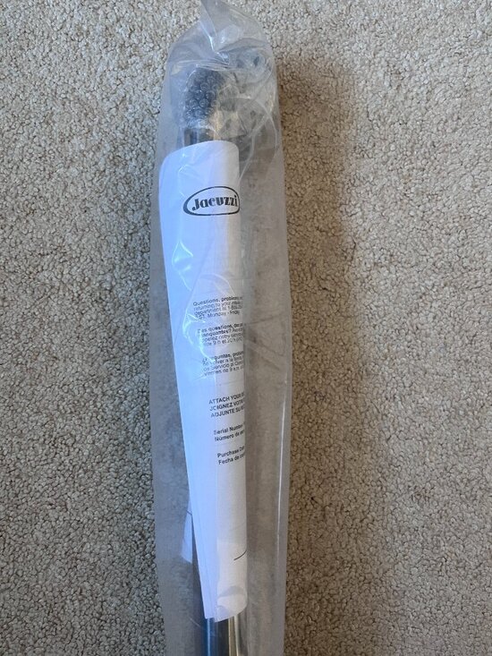 Brand new unopened Jacuzzi chrome 24" (inch) bath shower grab bar - Picture 3 of 9